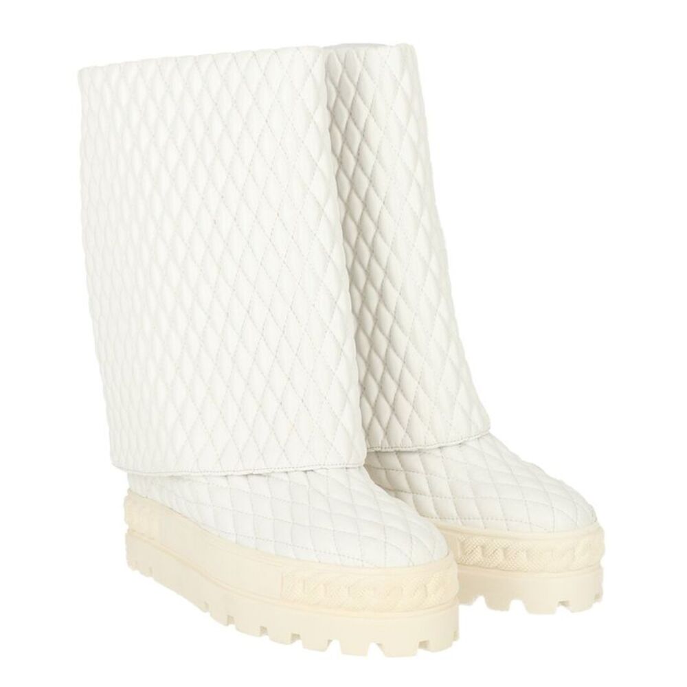 Casadei Logo Leather Boot